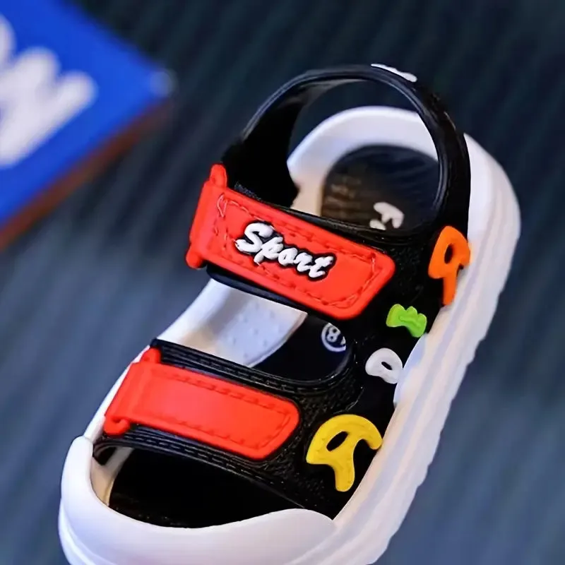 Ridr Black Soft Sandal 2738 B