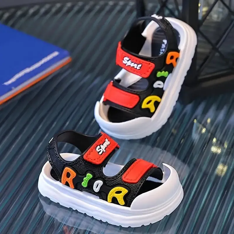 Ridr Black Soft Sandal 2738 B