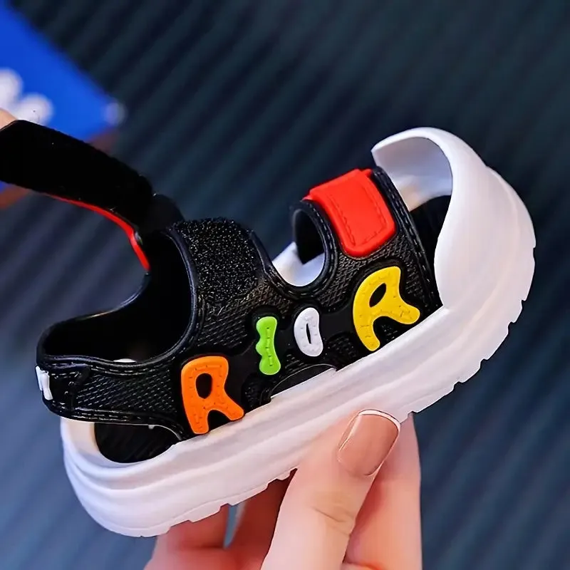 Ridr Black Soft Sandal 2738 B