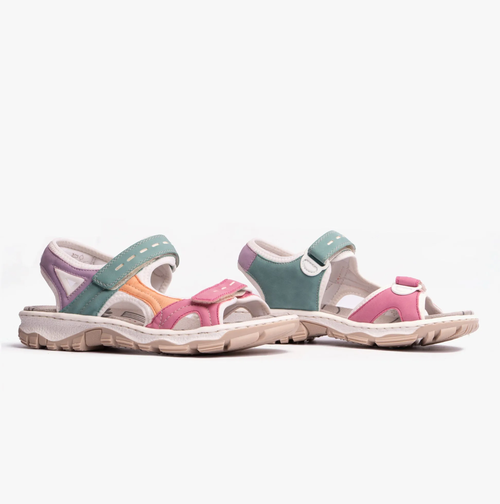 Rieker 68866-92 Womens Sandals Multi