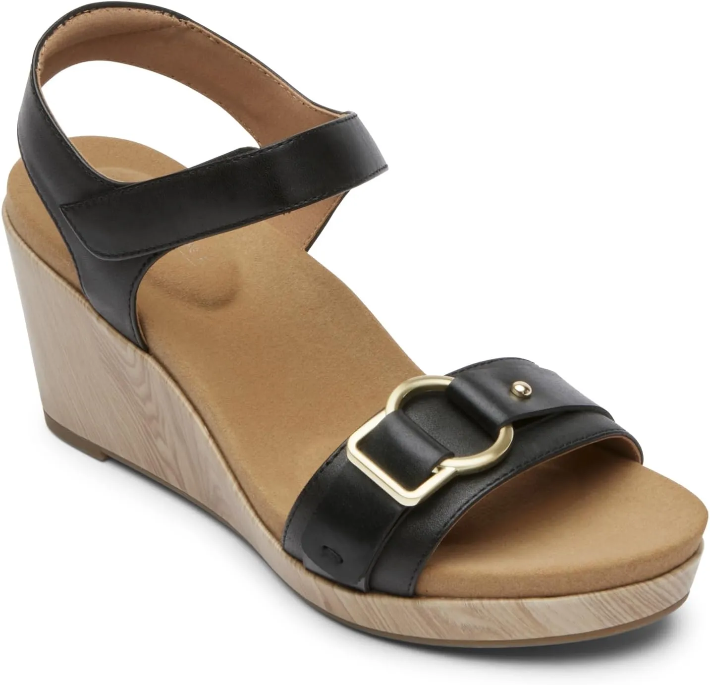 Rockport Women's Briah 2 Two-Band Wedge Sandal