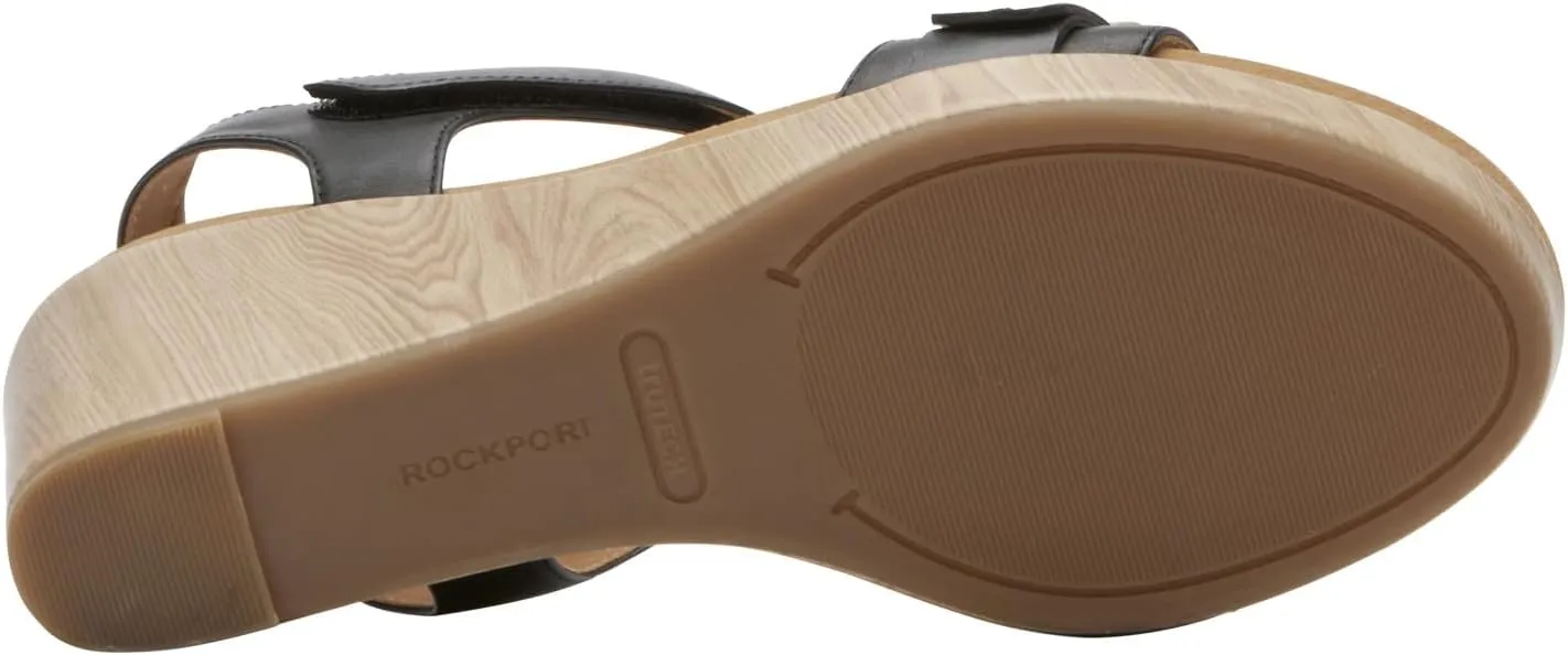 Rockport Women's Briah 2 Two-Band Wedge Sandal