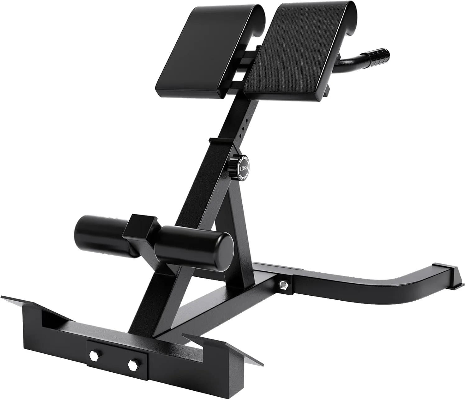 Roman Chair,Back Extension Bench,Multi Functional Ab Bench, Hyperextension Bench Abdominal Exercise, Leg Strength Trainer Home Men Women Full Body