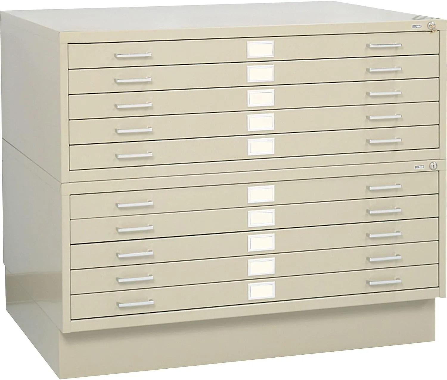 Safco Products Flat File Closed Base for 5-Drawer 4994TSR Flat File, Sold Separately, Tropic Sand