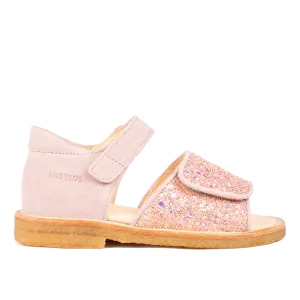 Sandal with sparkling glitter detail