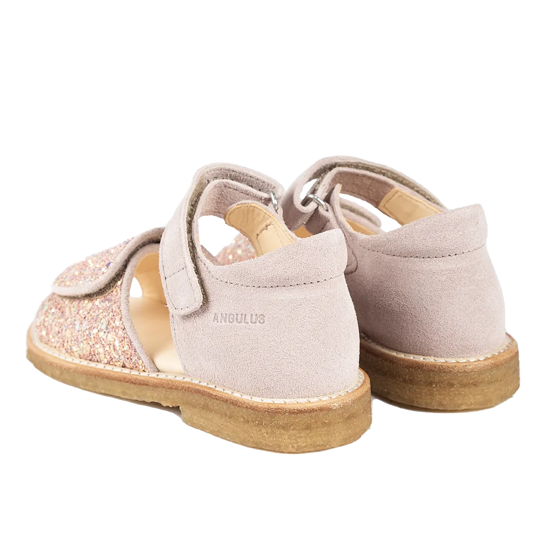 Sandal with sparkling glitter detail
