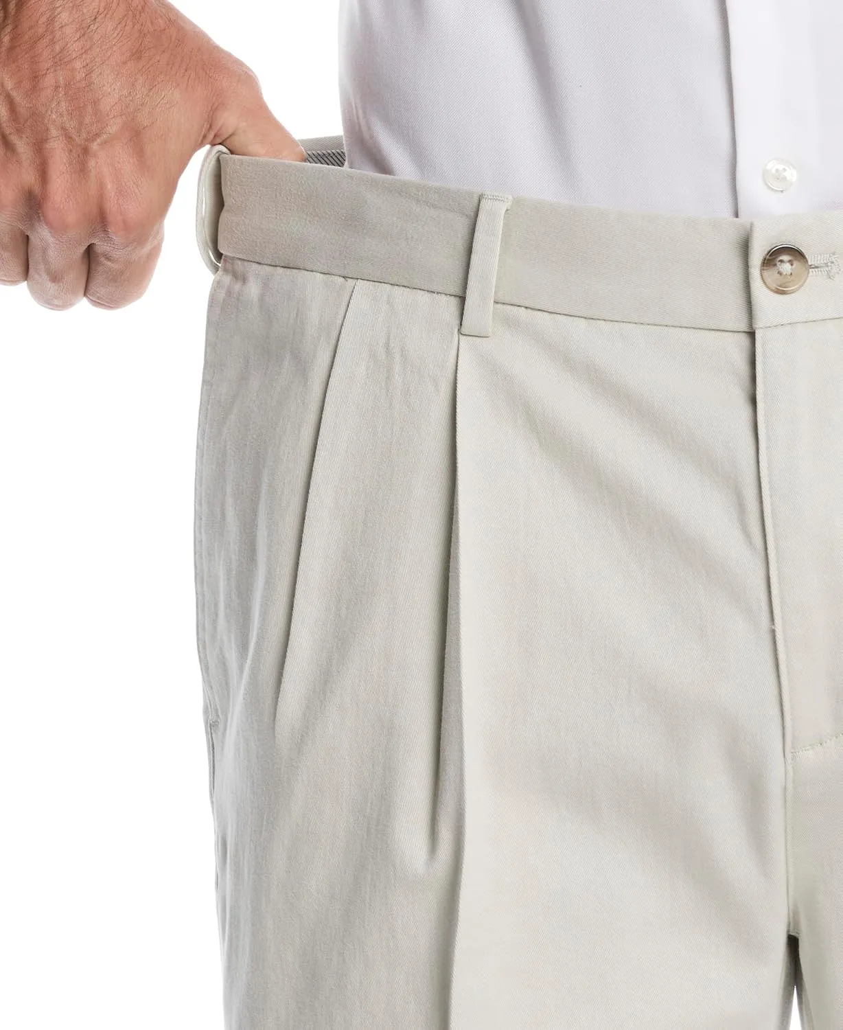 Savane Men's Dp Geo Khaki Chino