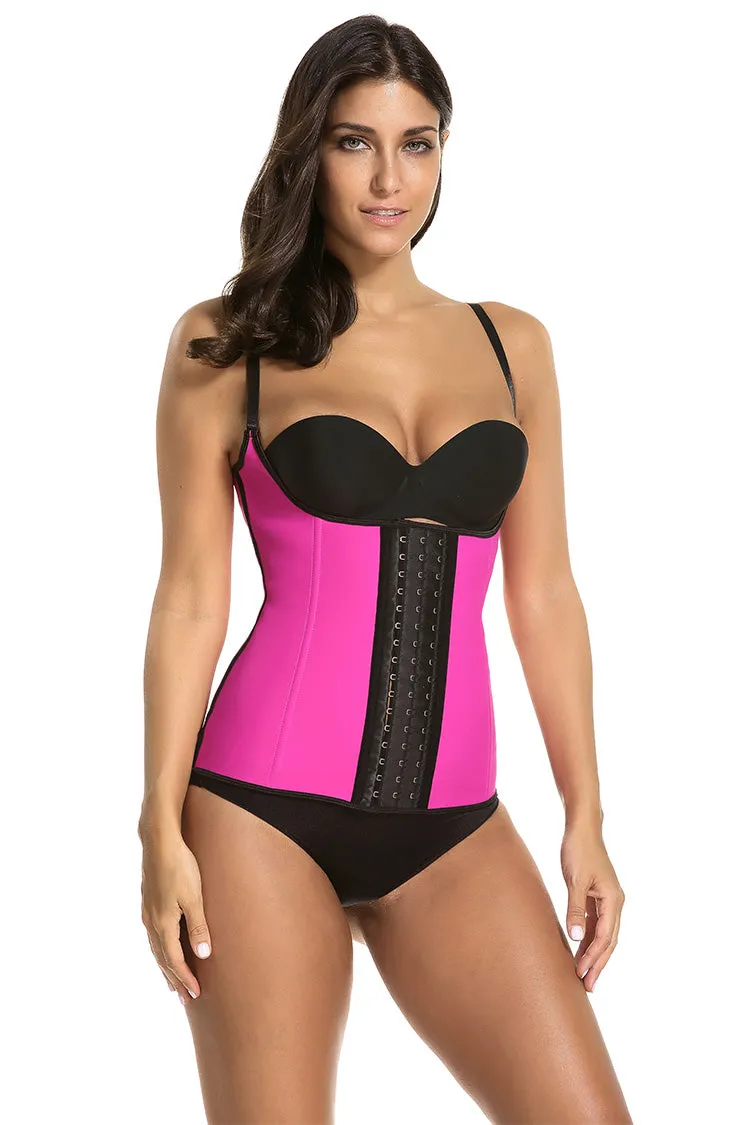 Semi Vest Latex Waist Trainer 9 Steel Boned