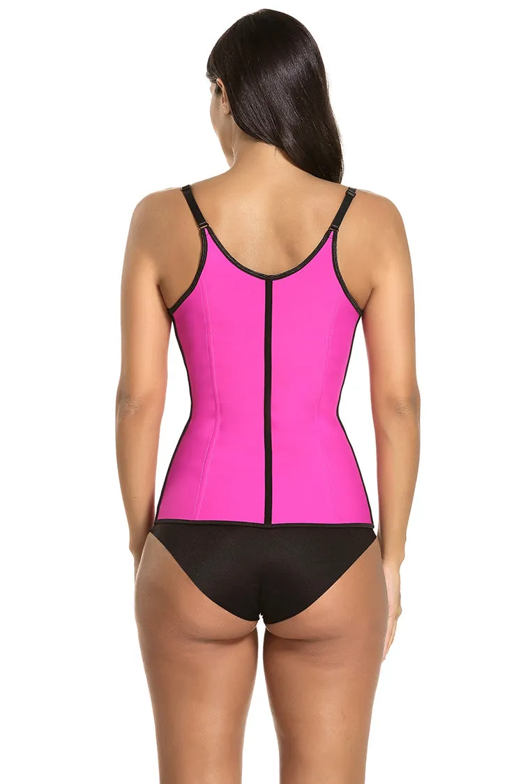 Semi Vest Latex Waist Trainer 9 Steel Boned