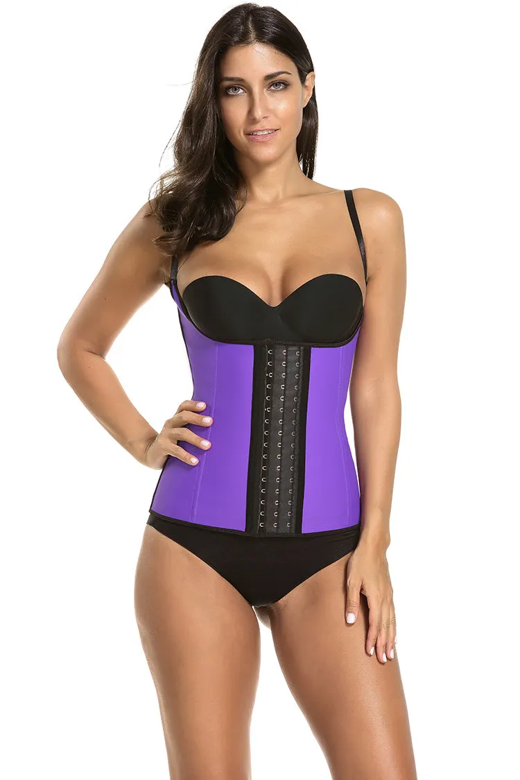 Semi Vest Latex Waist Trainer 9 Steel Boned