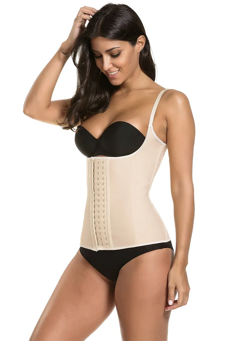Semi Vest Latex Waist Trainer 9 Steel Boned