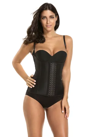 Semi Vest Latex Waist Trainer 9 Steel Boned