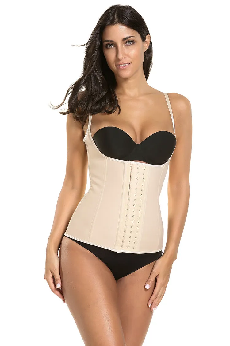 Semi Vest Latex Waist Trainer 9 Steel Boned