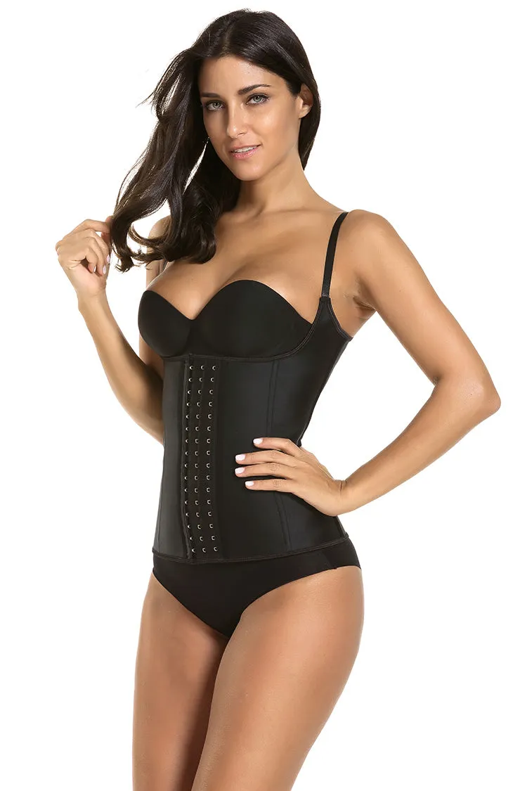 Semi Vest Latex Waist Trainer 9 Steel Boned