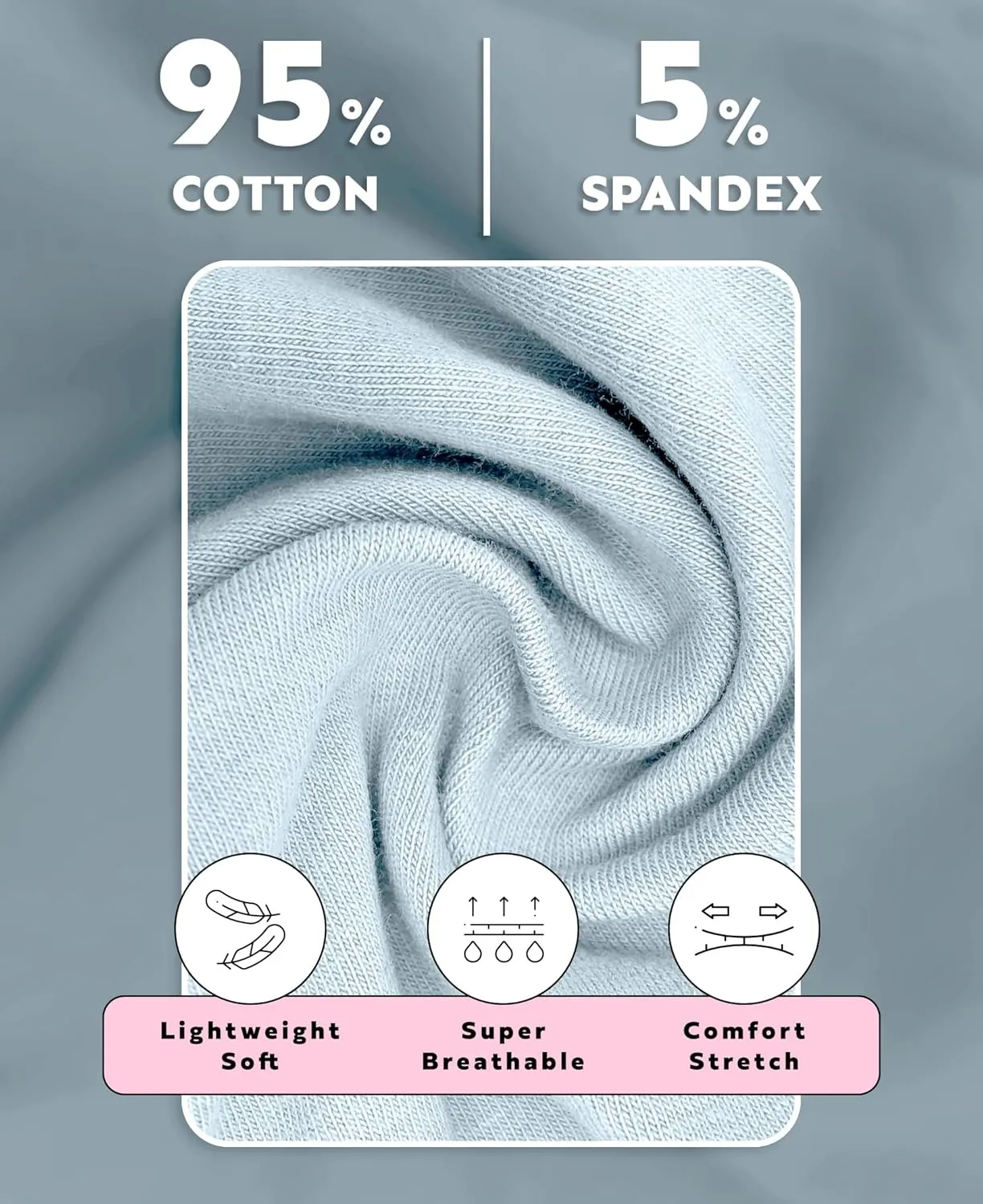 Sexy Basics Women's 5 & 10 Pack Casual & Active Cotton Stretch V Neck Short Sleeve Shirts