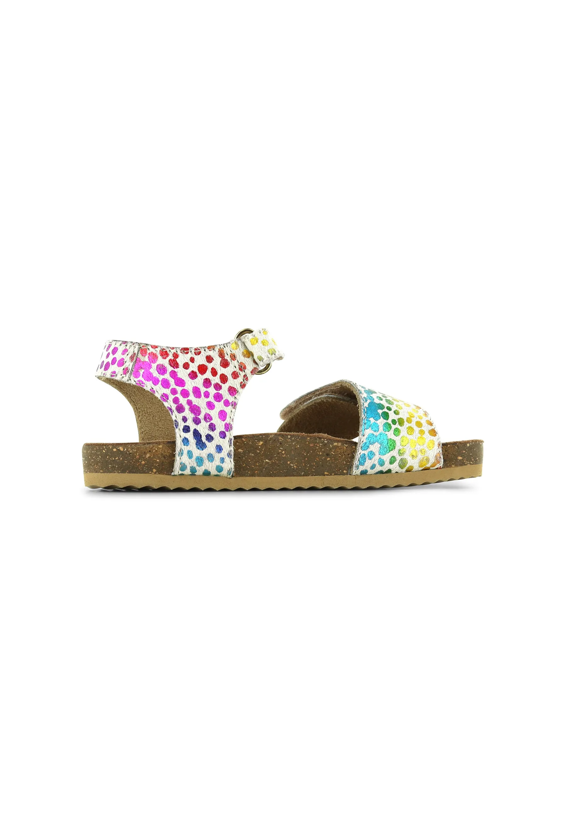 Shoes me - IC23S007-A - Rainbow Ponyhair - Sandals