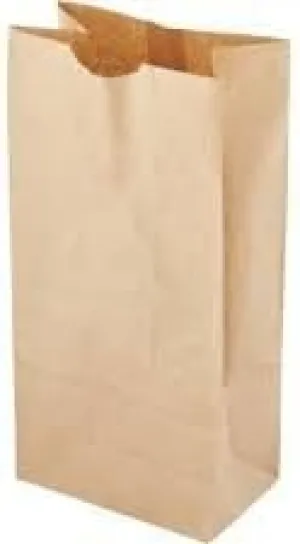 SHOP&SAVE Brown Paper Lunch Bag - XL Durable Bags, 60% Larger Than Standard Size
