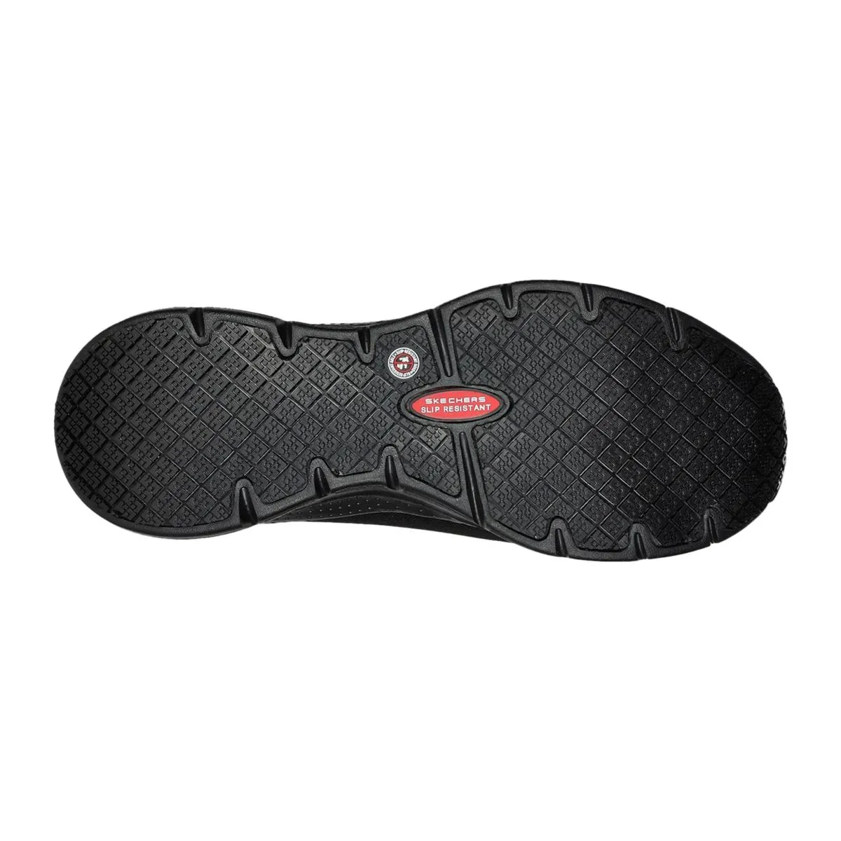 Skechers Workwear Arch Fit Sr Ringstap Safety Trainer Black