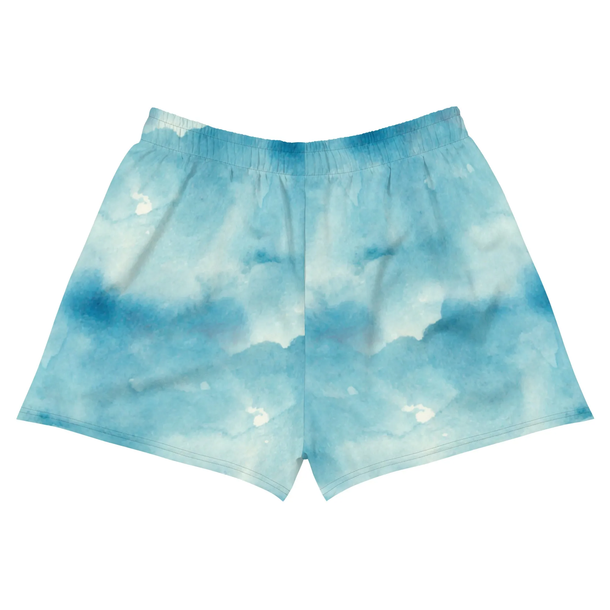 Sky print Women Athletic Shorts