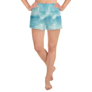 Sky print Women Athletic Shorts