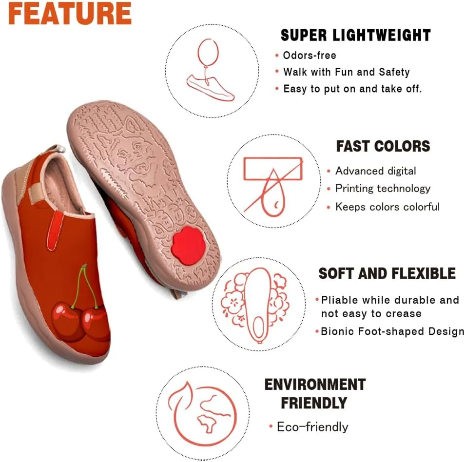 Slip On Loafers for Men Art Painted Travel Walking Shoes Casual Lightweight Fashion Sneaker