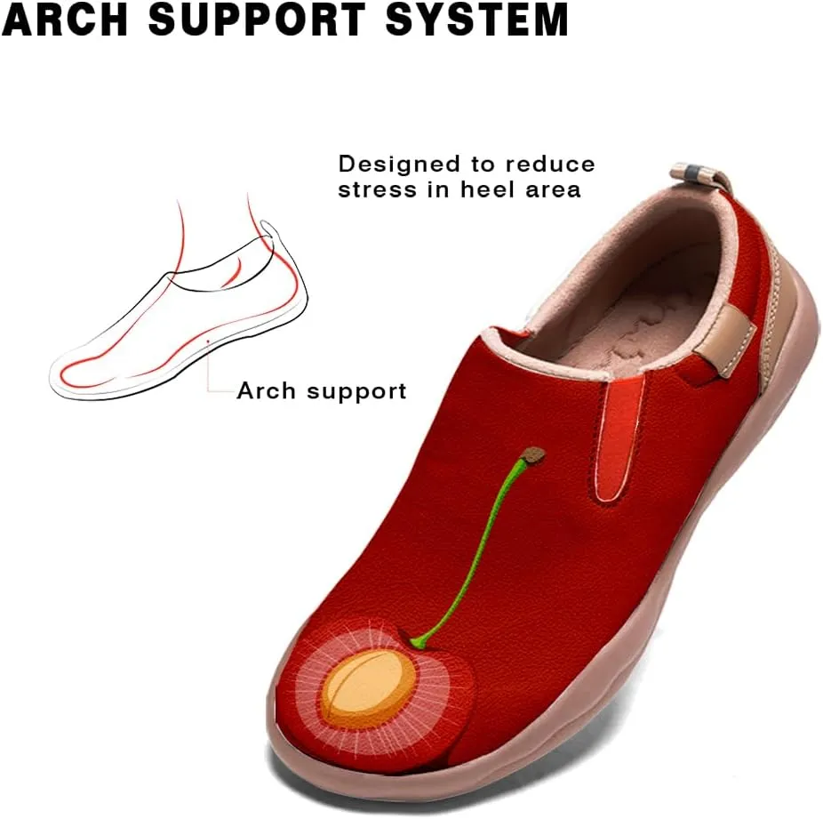 Slip On Loafers for Men Art Painted Travel Walking Shoes Casual Lightweight Fashion Sneaker
