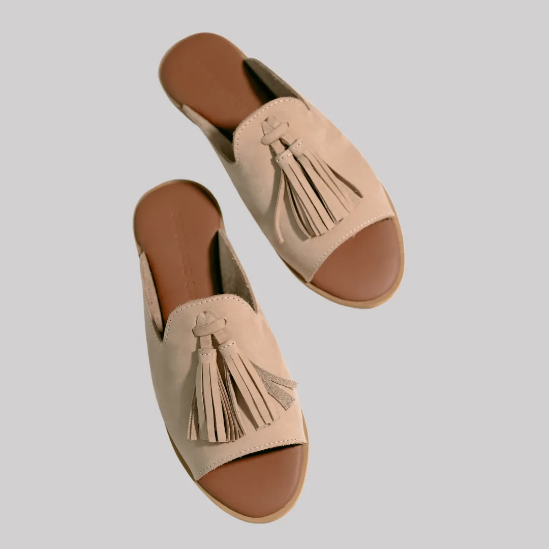 Spanish Leather Mule