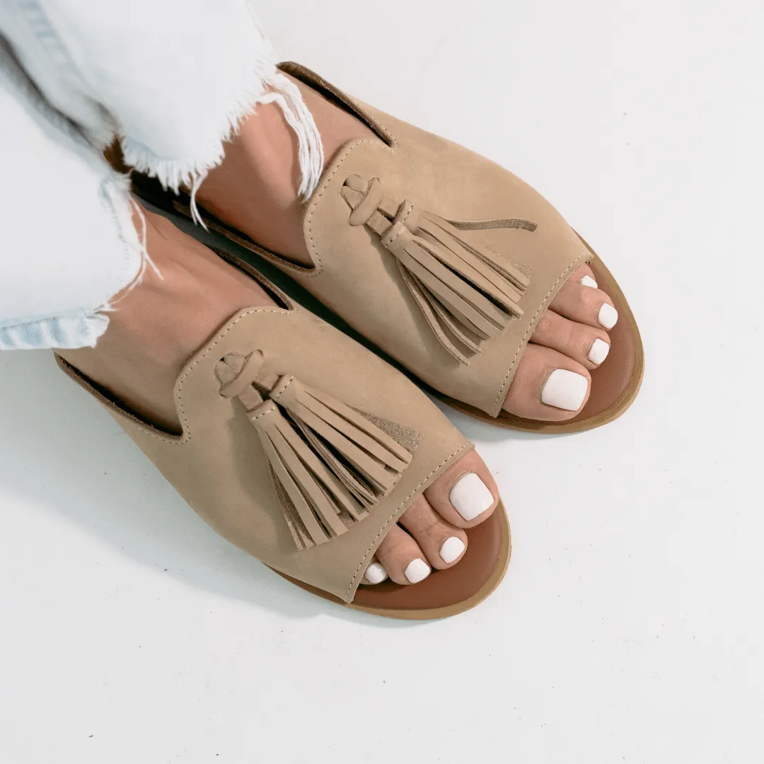 Spanish Leather Mule
