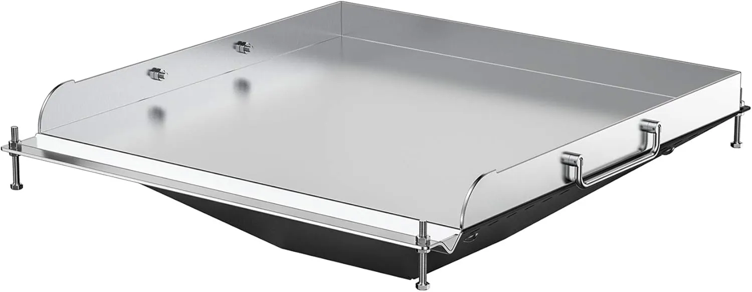 Stanbroil Griddle Insert for Pellet Grill, 17.5" W x 18.6" D Griddle Hack Attachment for Traeger, Pit Boss, Camp Chef, Green Mountain Grills, Z GRILLS, Smokin Brothers Pellet Grills