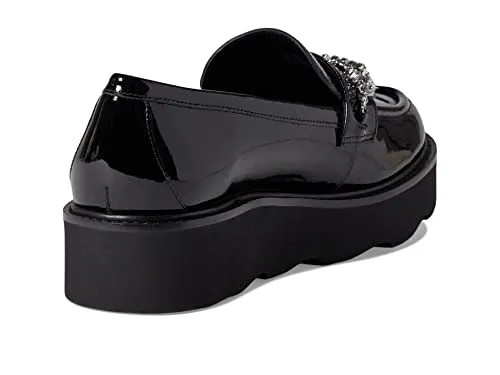 Stuart Weitzman Pearldrop Platform Loafer Black 8.5 B