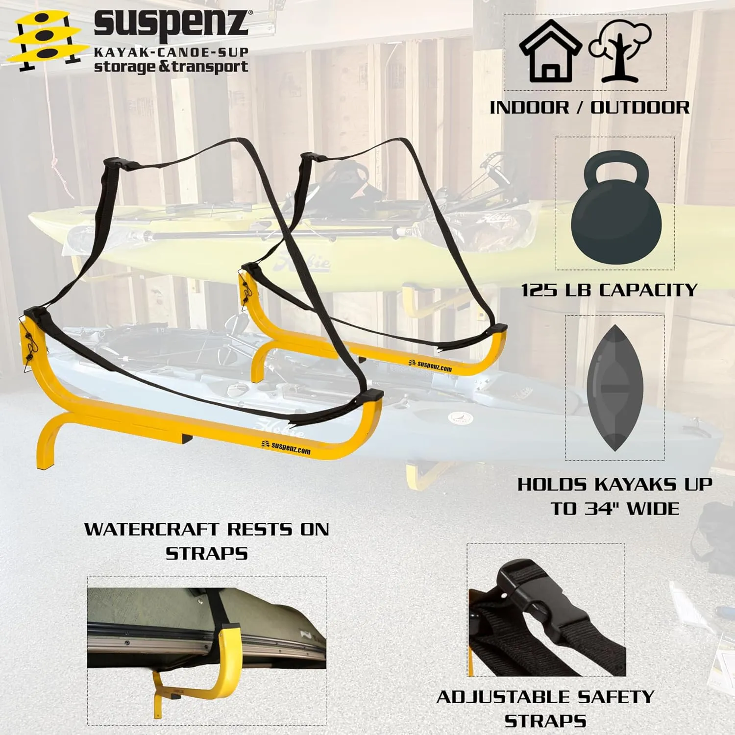 Suspenz Flat Rack