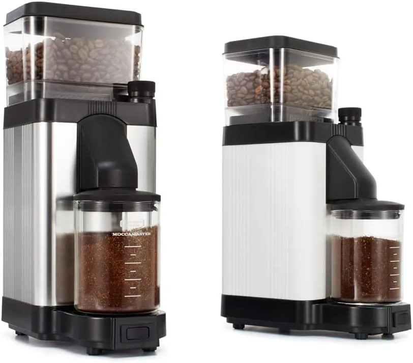 Technivorm Moccamaster 49522 KM5 Burr Coffee Grinder, Matte White