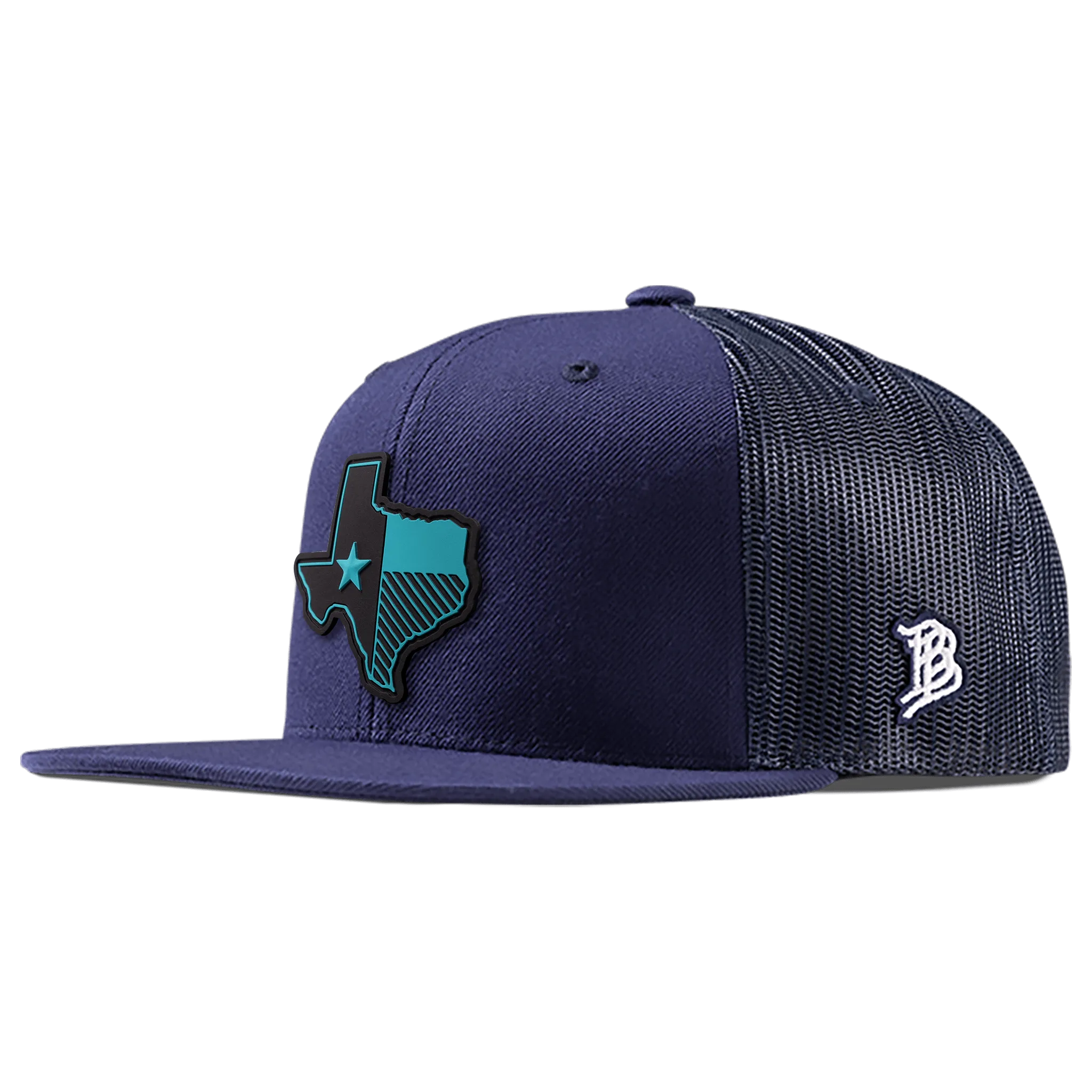 Texas Turquoise Flat Trucker