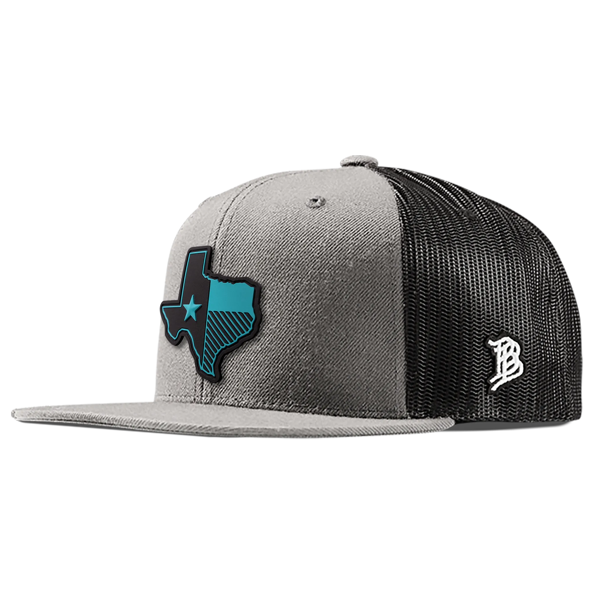Texas Turquoise Flat Trucker
