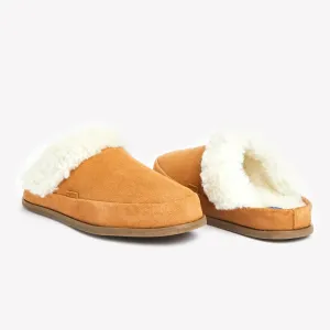Tia Mule Slipper - Tan
