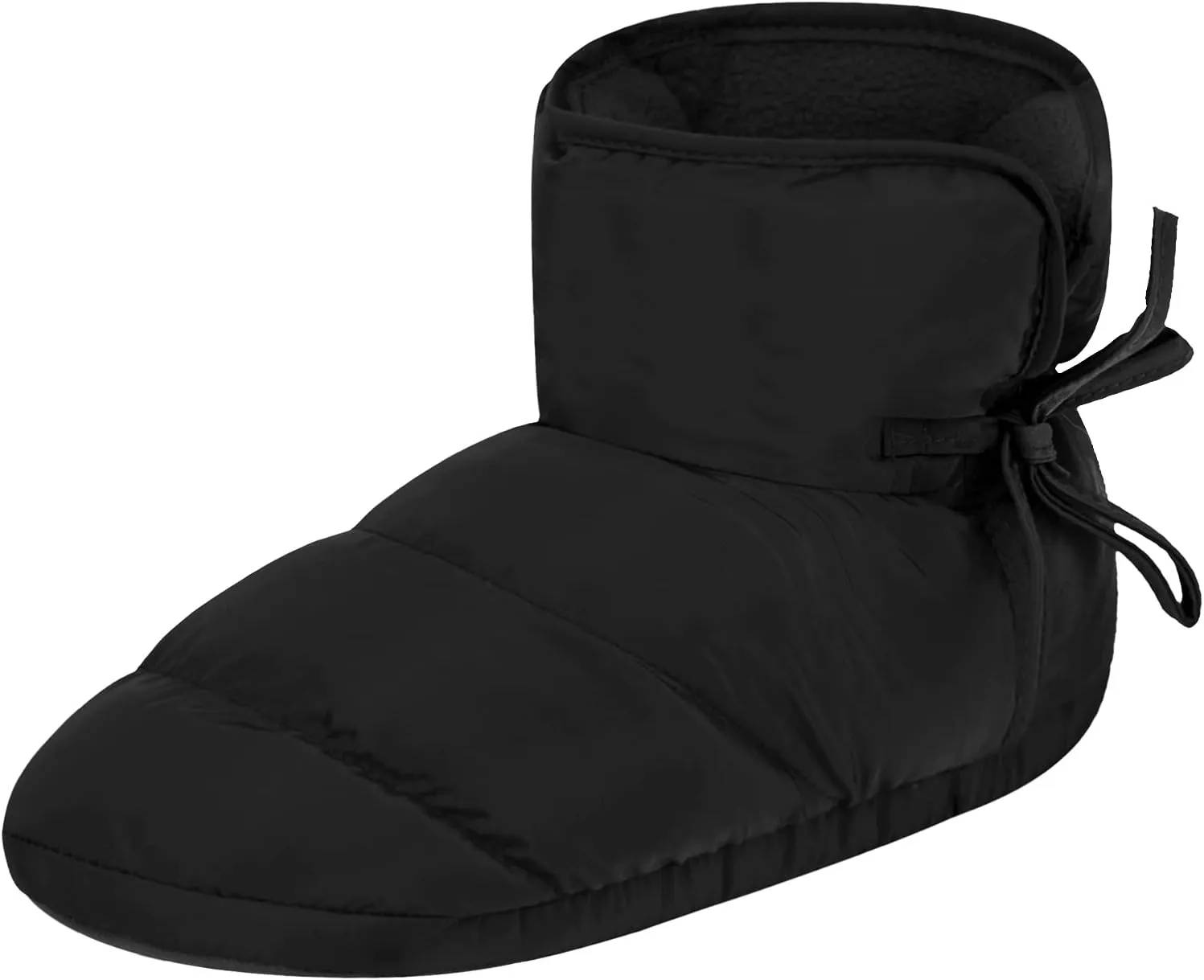 TINAYAUE Men Women Waterproof Indoor Slippers Thermal Down Full Mule Slippers Ankle Boots Bootie Slip-on Warm Clog Shoes Footwear
