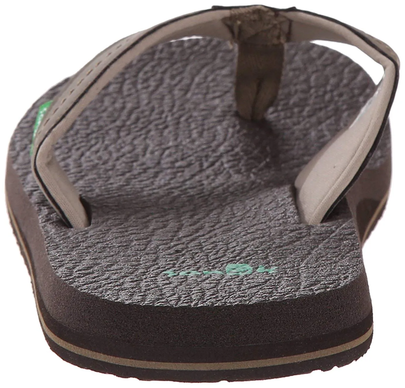 Toe Cozy Sanuk Beer Rounded Sandals On Slip Hot-selling Summer Flip-Flop Open 2 Brindle 5-star customer support