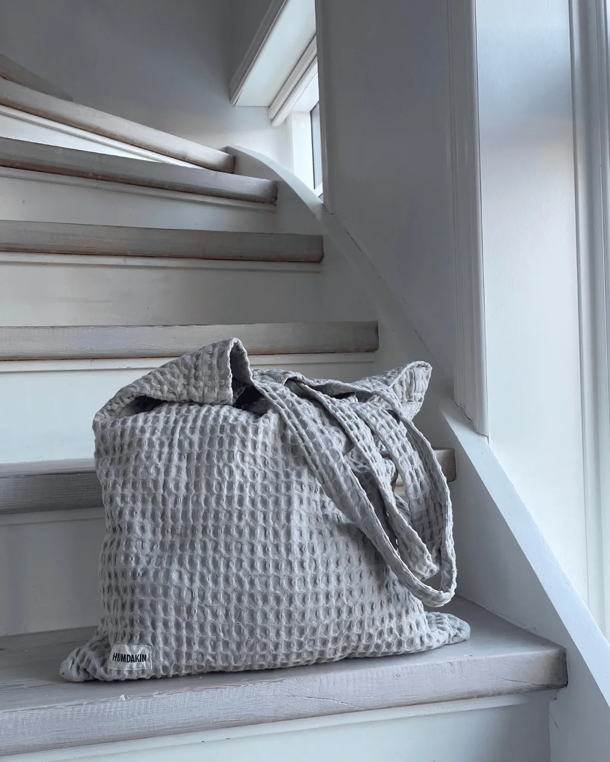 Tote bag, Waffle, Light Stone
