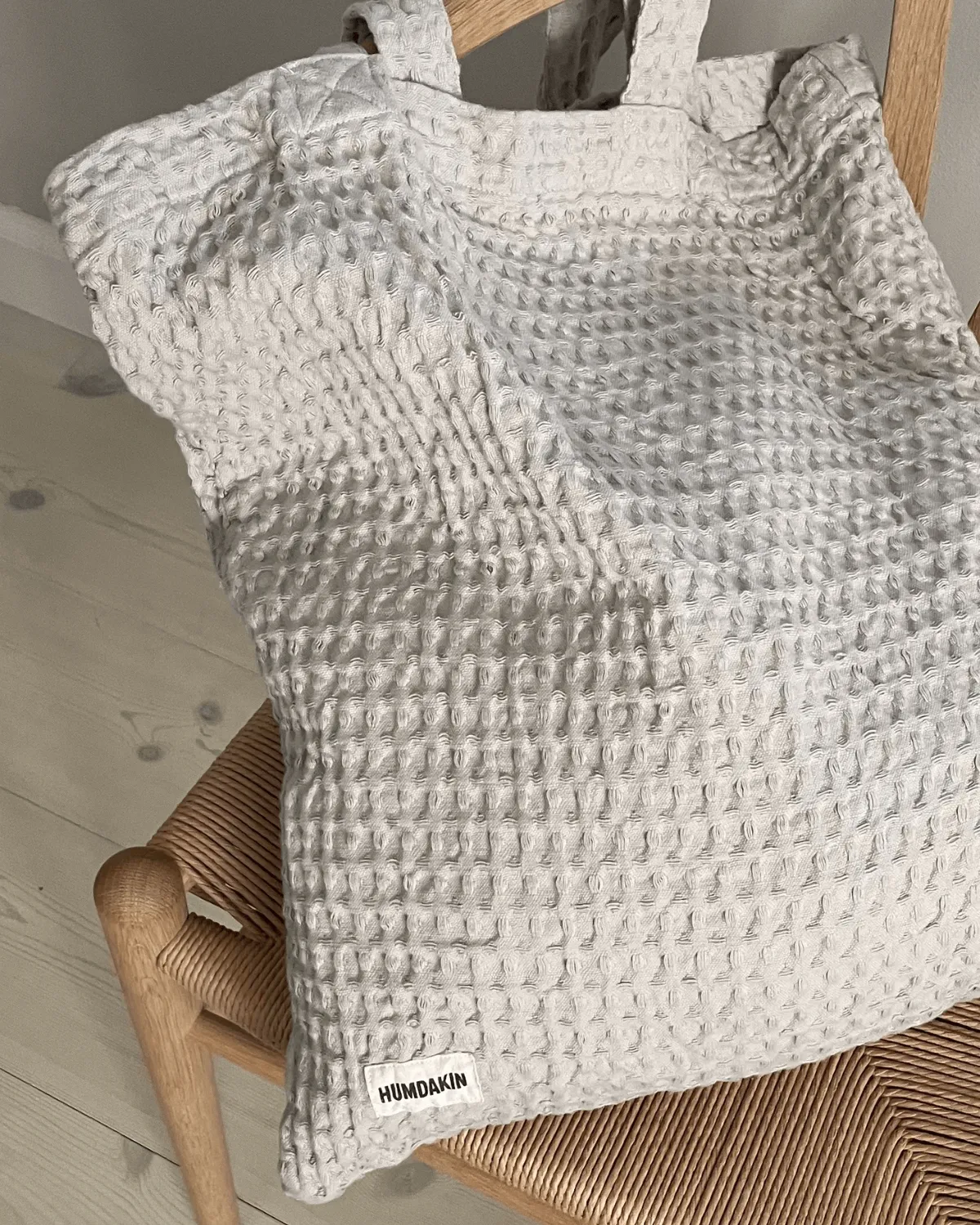 Tote bag, Waffle, Light Stone