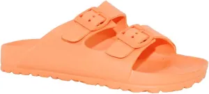 TRENDSUP Women's Comfort Slides Double Buckle Adjustable EVA Flat Sandals