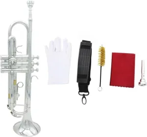 Trumpets for Beginner B Flat Trumpet Professional Brass Trompete Bb Trumpette With Gloves Cloth Strap Case Accessories