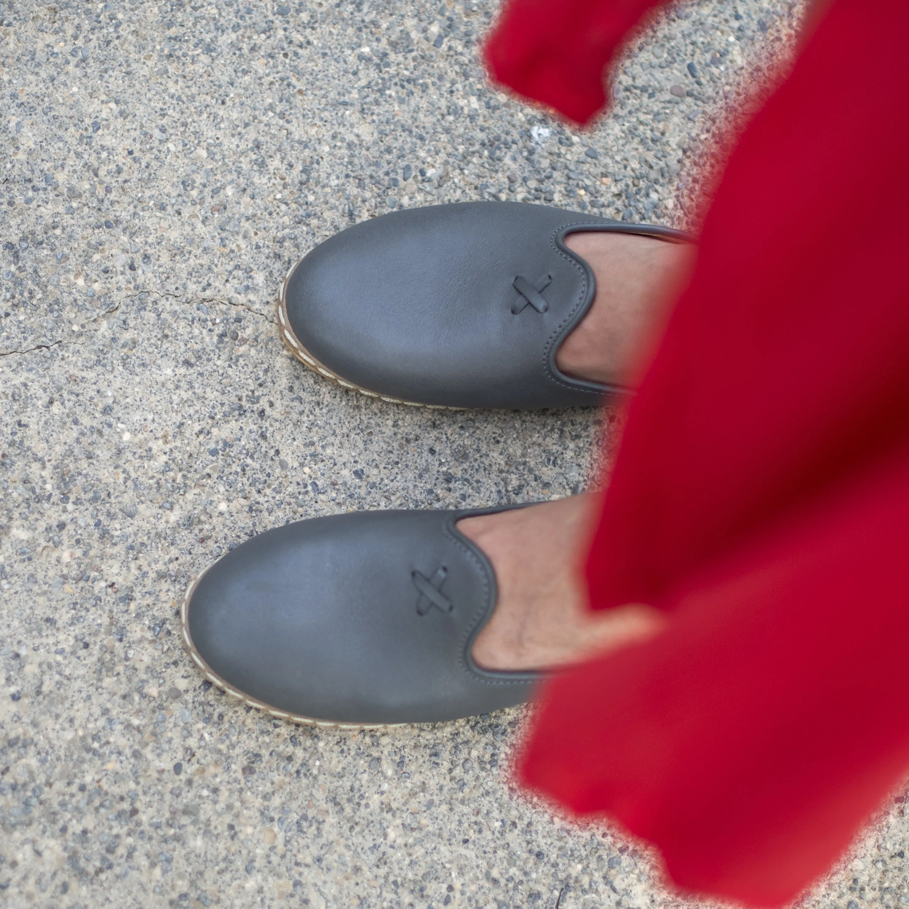 Ultimate Gray Mule Shoes