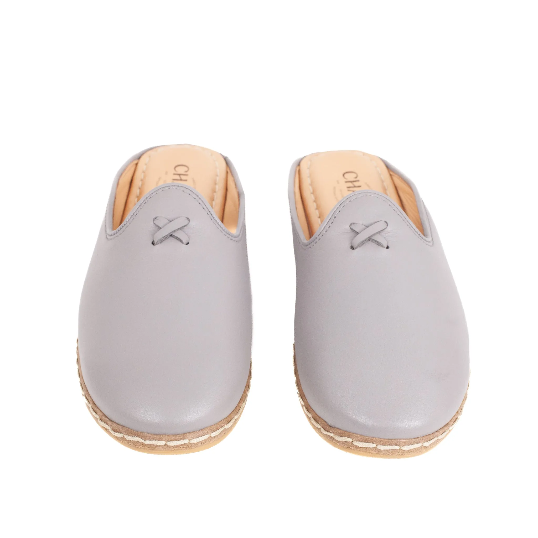 Ultimate Gray Mule Shoes