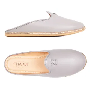 Ultimate Gray Mule Shoes