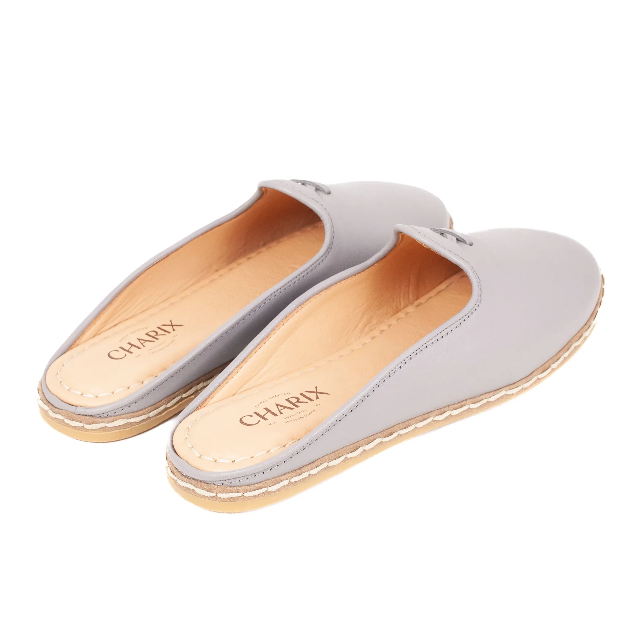 Ultimate Gray Mule Shoes