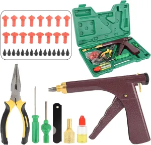 Ultimate Motorcycle Tire Repair Kit - Fix A Flat with Tire Plugs, Tire Patch Kit & Tire Plug Kit for Quick Roadside Repairs