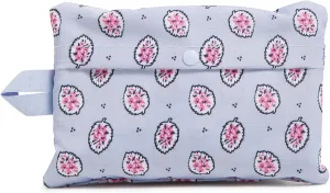 Vera Bradley Ripstop Packable Garment Organizer, Cloud Gray Paisley