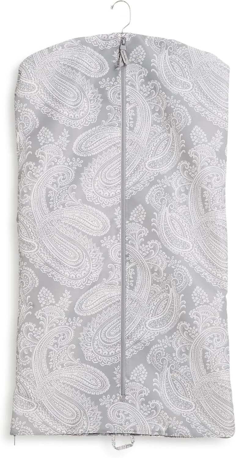 Vera Bradley Ripstop Packable Garment Organizer, Cloud Gray Paisley
