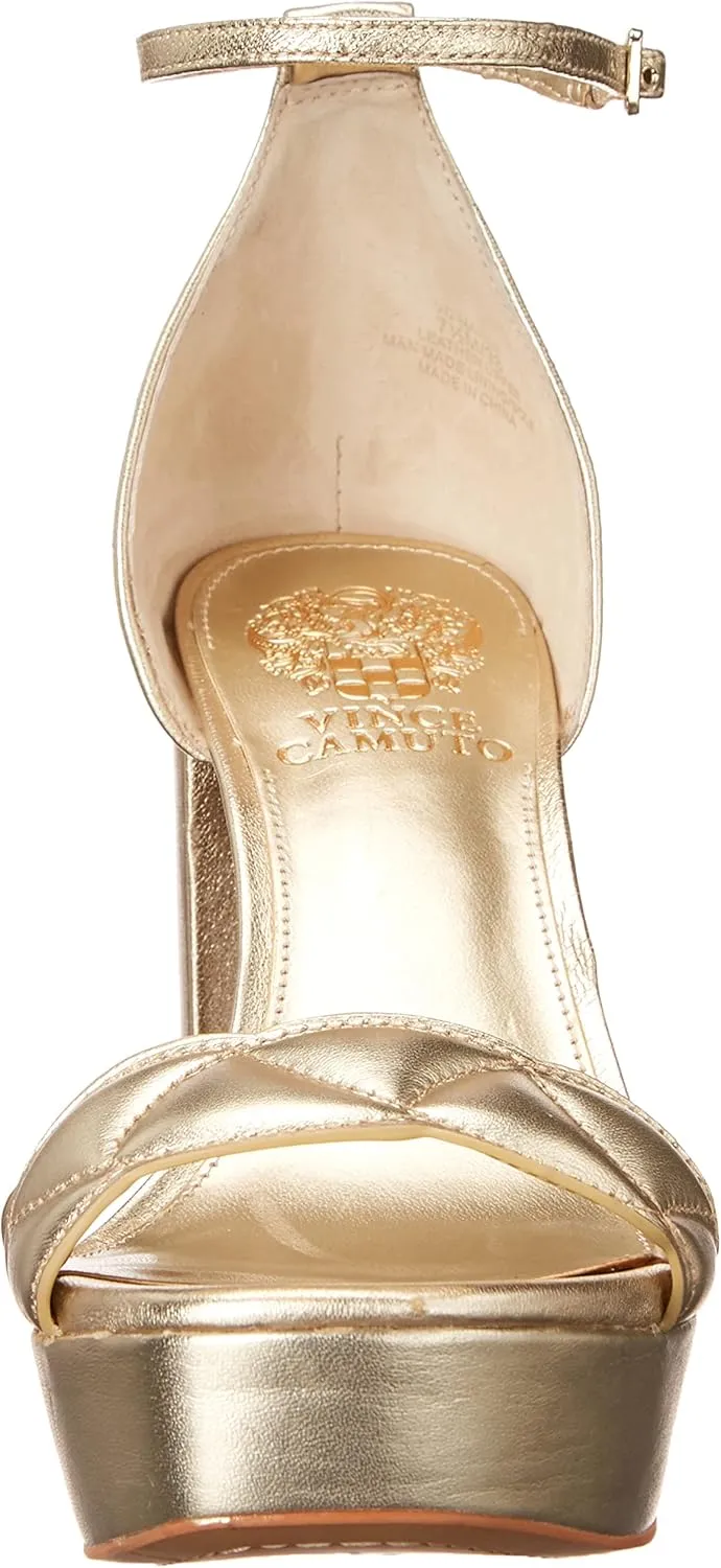Vince Camuto Women's Mahgs Platform Sandal Heeled