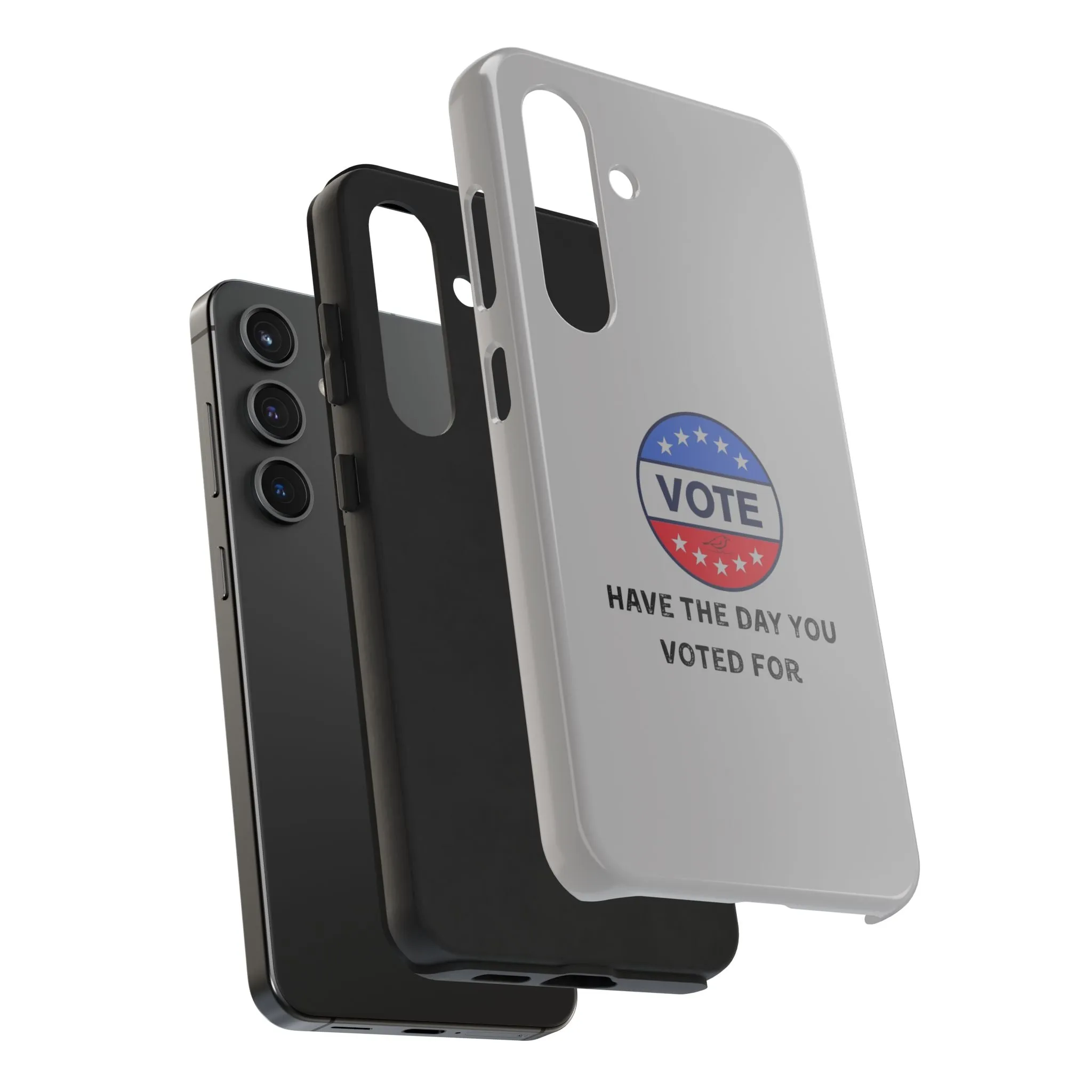 Vote-Themed Tough Phone Case | Stylish & Durable | Perfect for a Subtle polite message.
